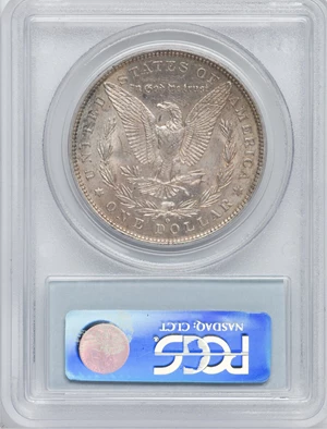 image for: 1882-O/S $1 VAM-3, Top 100, Early Die State, AU58 PCGS. PCGS Population: (10/15). NGC Census: (14/8). CDN: $195 Whsle. Bid ...