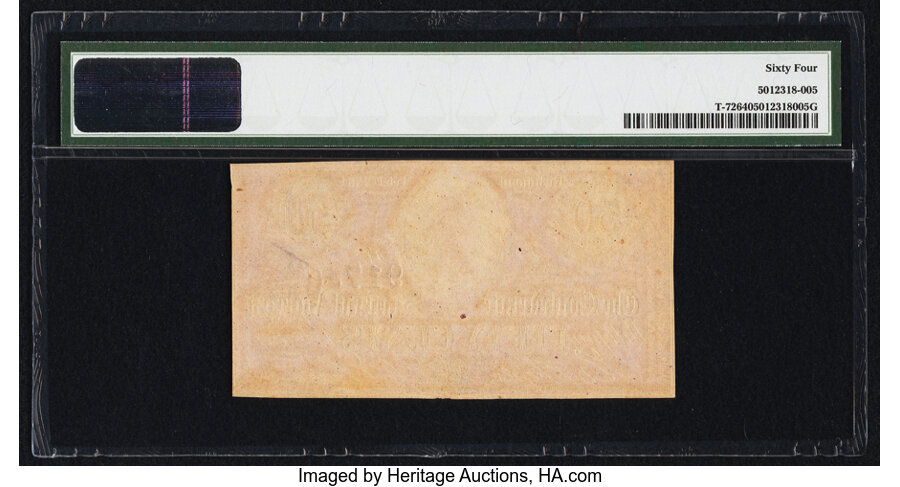 image for: T72 50 Cents 1864 PF-1 Cr. 578 PMG Choice Uncirculated 64....