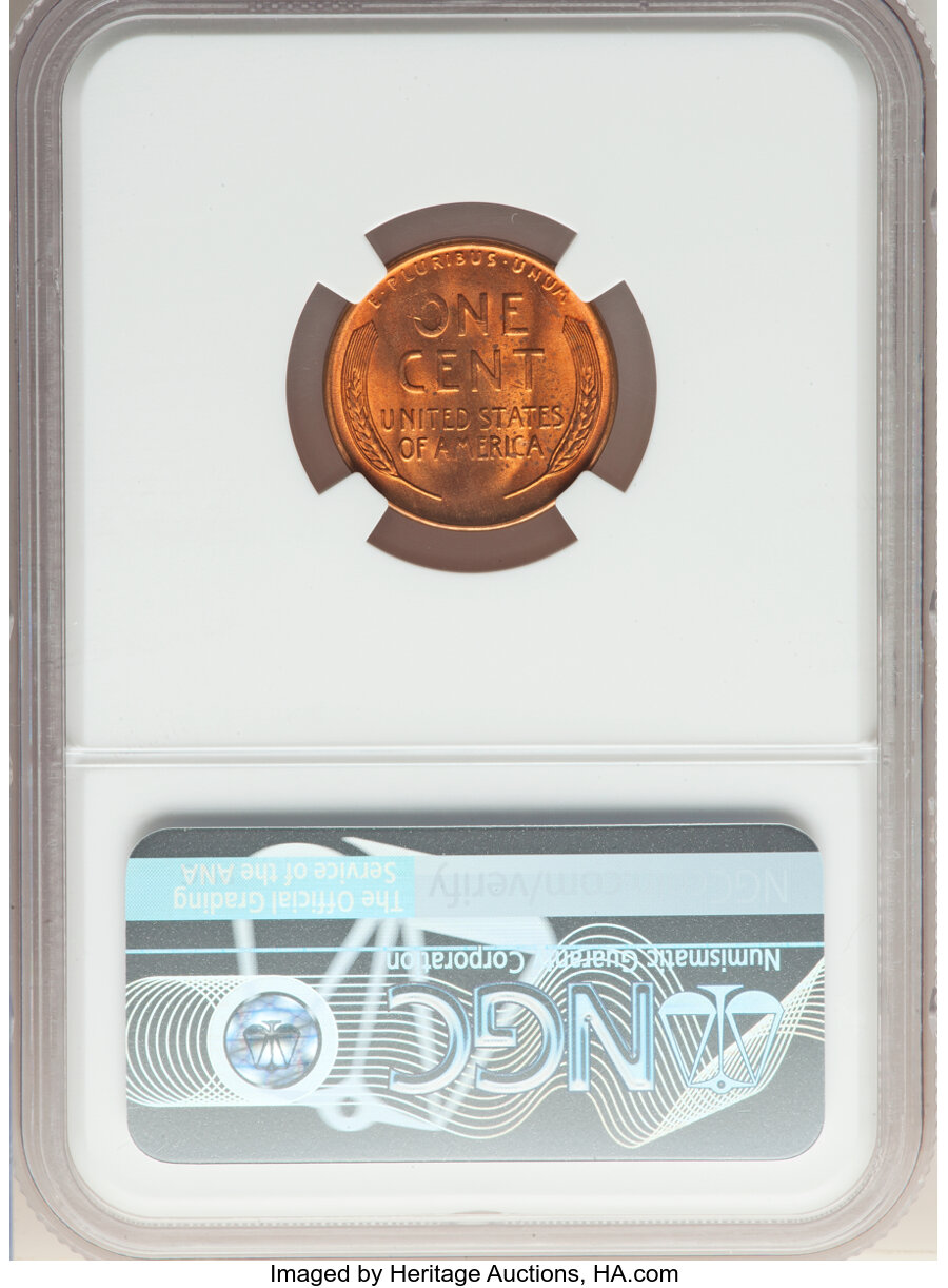 1954-S 1c MS RD MS63 RD thumbnail 20