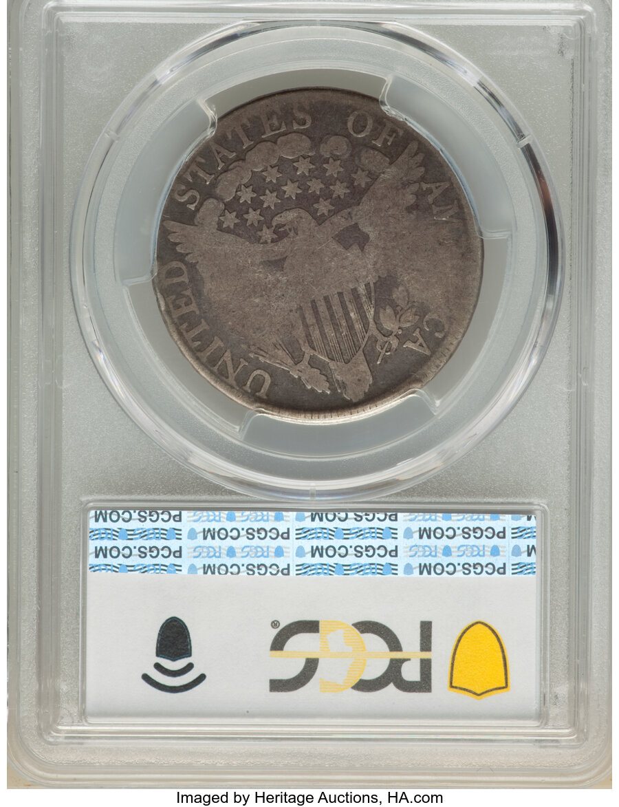 1806 50c Pointed 6, Stem G4 CAC thumbnail 2