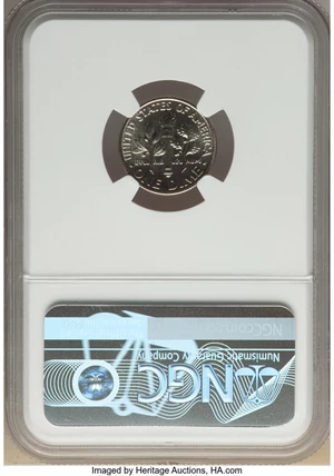 image for: 1995-P 10C MS67 Full Bands NGC. NGC Census: (38/10). PCGS Population: (21/1). CDN: $300 Whsle. Bid for NGC/PCGS MS67. ...