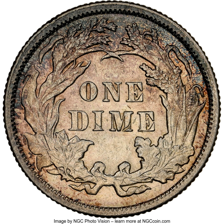 1891 10c MS61 thumbnail 4