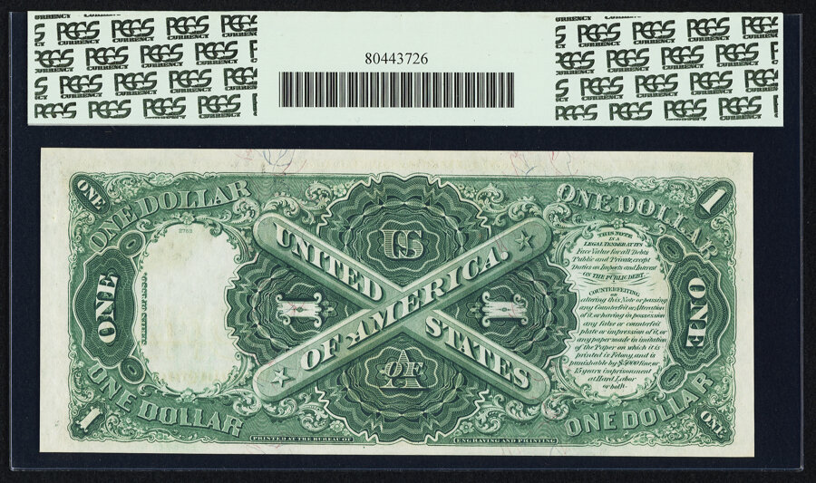 image for: Fr. 34 $1 1880 Legal Tender PCGS Very Choice New 64PPQ....