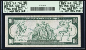 image for: Fr. 1128 $100 1914 Federal Reserve Note PCGS Very Fine 35....