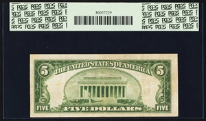 image for: Fr. 1954-F $5 1928D Federal Reserve Note. PCGS Very Fine 25....