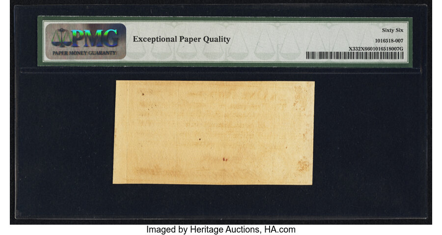 image for: North Carolina December, 1771 £1 PMG Gem Uncirculated 66 EPQ....