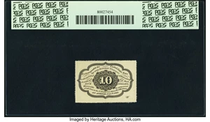 image for: Fr. 1240 10¢ First Issue PCGS Gem New 65....