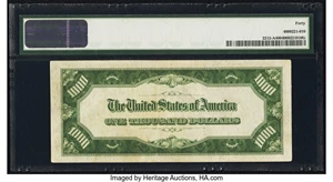 image for: Fr. 2212-A $1,000 1934A Federal Reserve Note. PMG Extremely Fine 40....