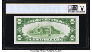 image for: Fr. 1860-I $10 1929 Federal Reserve Bank Note. PCGS Banknote Choice Unc 64 PPQ....