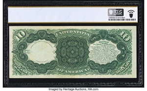 image for: Fr. 108 $10 1880 Legal Tender PCGS Banknote About Unc 53 PPQ....