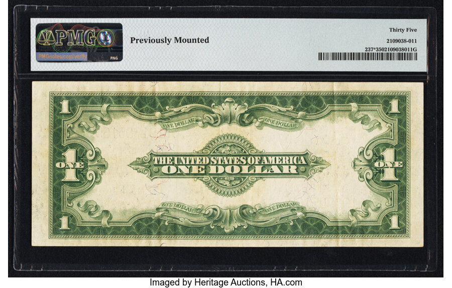 image for: Fr. 237* $1 1923 Silver Certificate Star PMG Choice Very Fine 35....