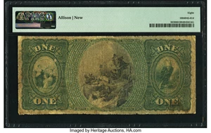 image for: Fayetteville, NC - $1 1875 Fr. 383 The Fayetteville National Bank Ch. # 1756 PMG Very Good 8....