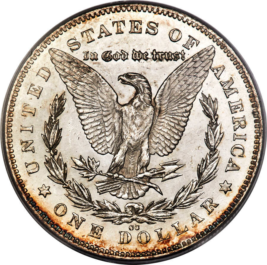 image for: 1880/79-CC $1 Reverse of 1878, VAM-4, MS63 Prooflike PCGS. CAC....