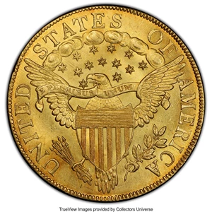 image for: 1801 $10 BD-2, R.2, MS65+ PCGS....