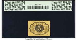 image for: Fr. 1228 5¢ First Issue PCGS Gem New 65PPQ....