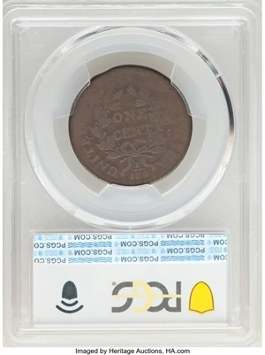 image for: 1798 1C Second Hair Style, S-179, B-37, R.2, AG3 PCGS. PCGS Population: (1/18). NGC Census: (0/28). CDN: $82.50.Whsle. Bid ...
