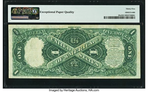 image for: Fr. 28a $1 1880 Legal Tender PMG Choice Very Fine 35 EPQ....