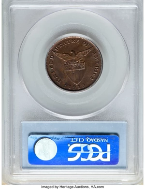 image for: 1919-S 1C Philippines Centavo MS65 Red and Brown PCGS. PCGS Population: (8/0). NGC Census: (0/0). CDN: $800 Whsle. Bid for ...