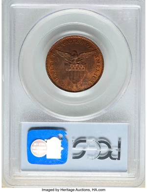 image for: 1919-S 1C Philippines Centavo MS64 Red and Brown PCGS. PCGS Population: (8/8). NGC Census: (0/0)....
