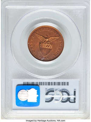image for: 1933-M 1C Philippines Centavo MS66 Red PCGS. PCGS Population: (8/1). NGC Census: (0/0)....