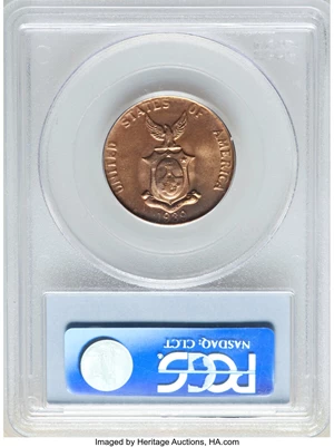image for: 1939-M 1C Philippines Centavo MS65 Red PCGS. PCGS Population: (12/3). NGC Census: (0/0)....