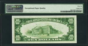 image for: Fr. 1860-G $10 1929 Federal Reserve Bank Note. PMG Gem Uncirculated 66 EPQ....