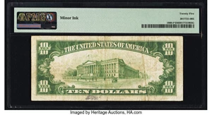 image for: Fr. 1860-I* $10 1929 Federal Reserve Bank Star Note. PMG Very Fine 25....