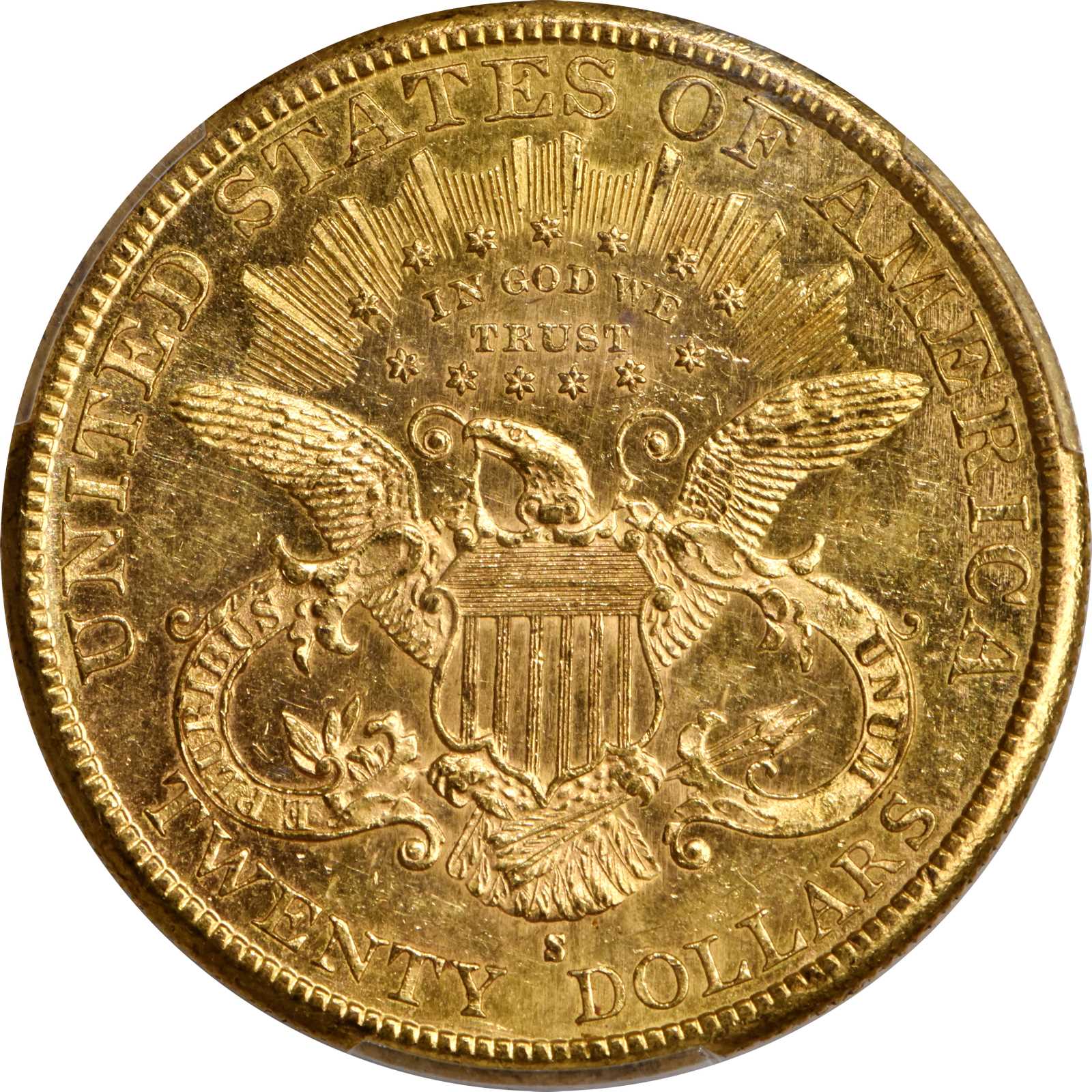 image for: 1889-S Liberty Head Double Eagle. MS-62 PL (PCGS).