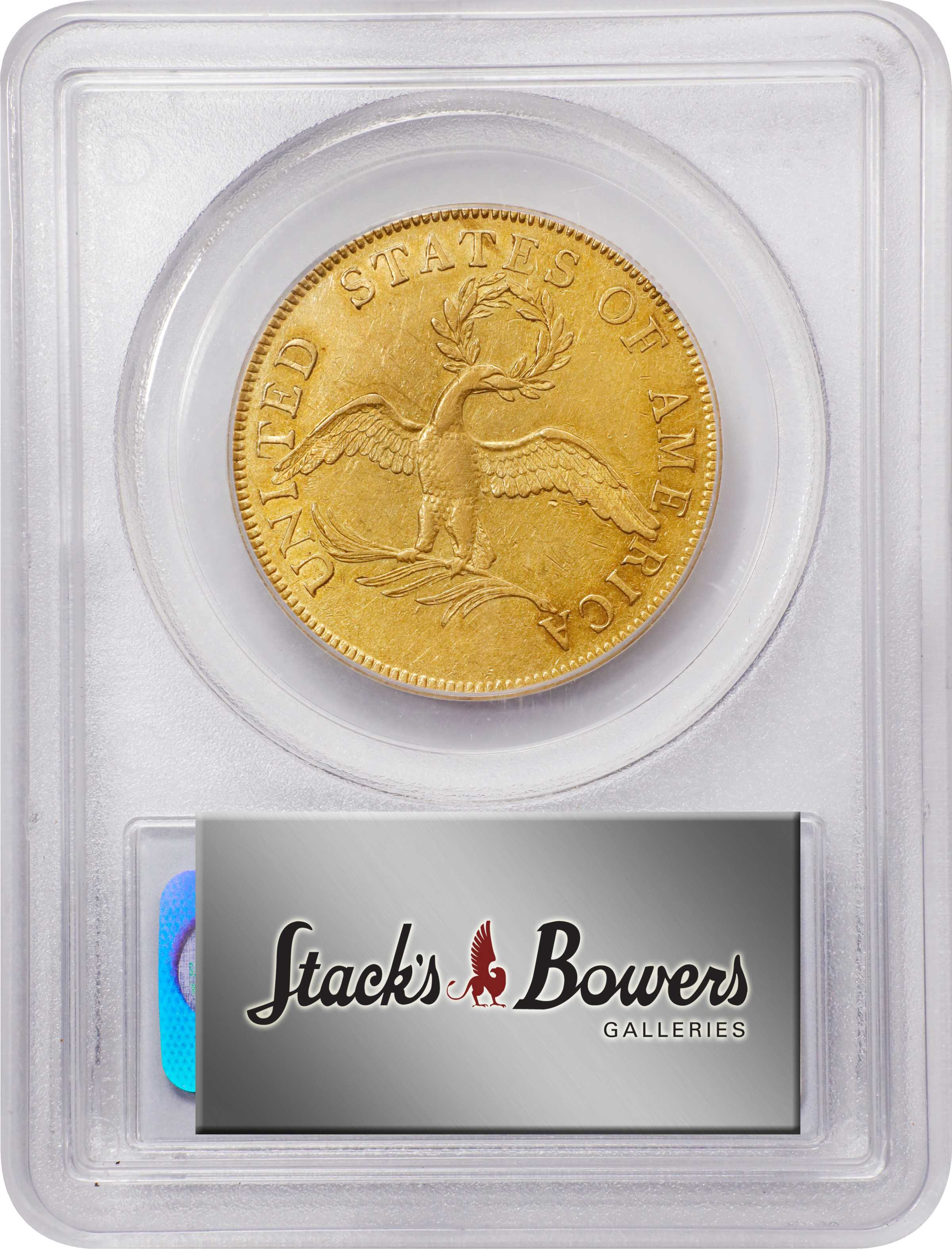 image for: 1797 Capped Bust Right Eagle. Small Eagle. BD-1, Taraszka-7. Rarity-5. AU-53 (PCGS).