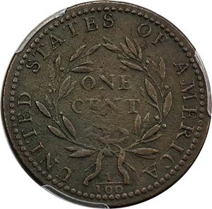 image for: 1793 Liberty Cap Cent. S-13. Rarity-4-. VF-25 (PCGS).