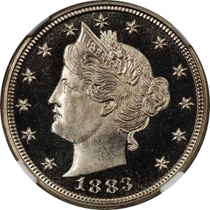 image for: 1883 Liberty Head Nickel. No CENTS. Proof-67+ Ultra Cameo (NGC).