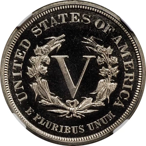 image for: 1883 Liberty Head Nickel. No CENTS. Proof-67+ Ultra Cameo (NGC).