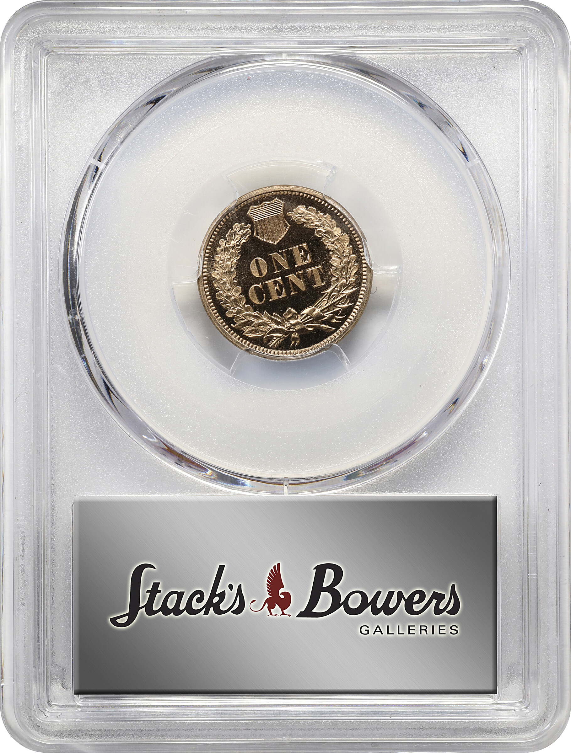 image for: 1864 Indian Cent. Copper-Nickel. Proof-64 Deep Cameo (PCGS). CAC.