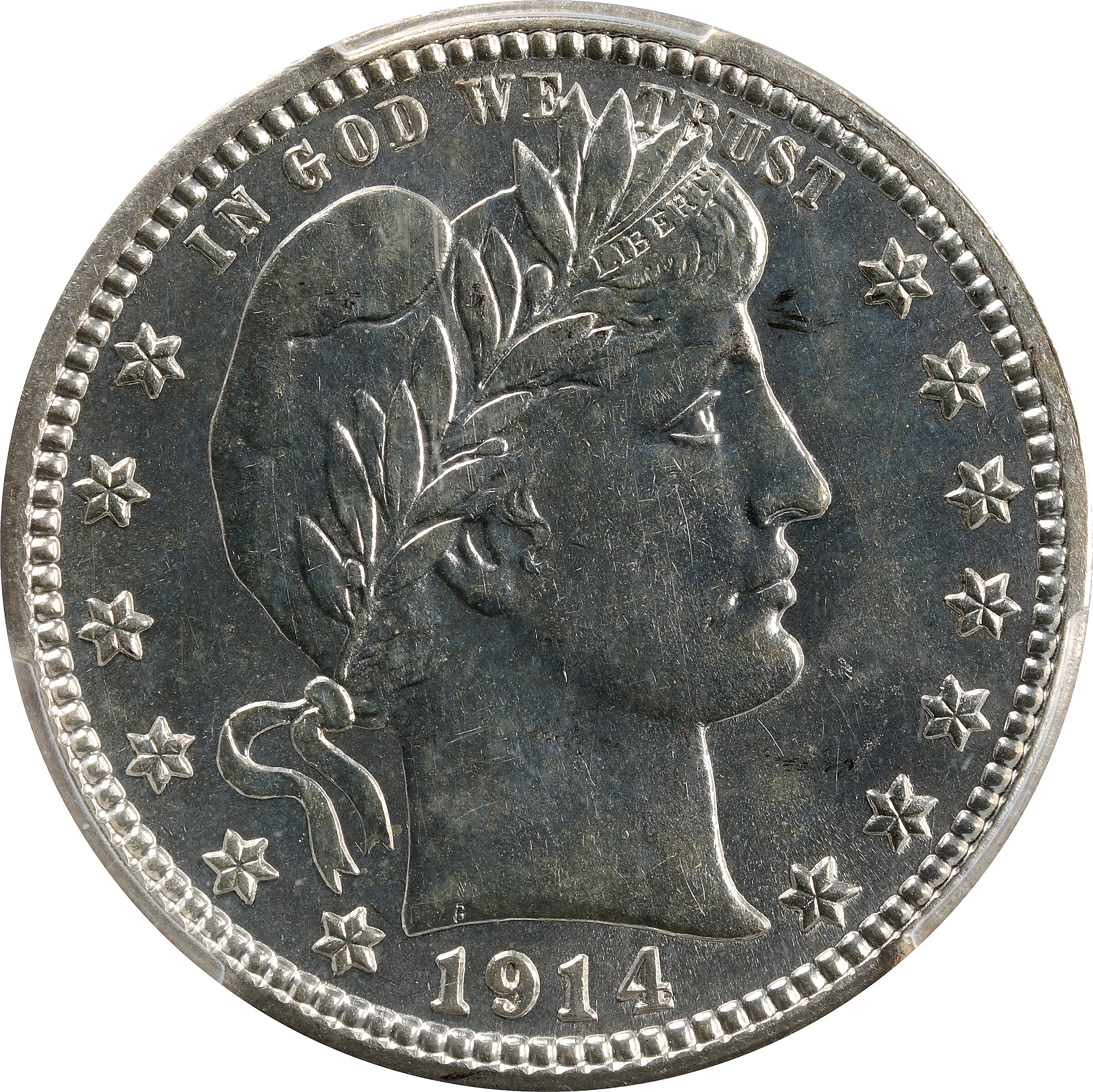 1914-S Barber Quarter. MS-63 (PCGS). CAC.