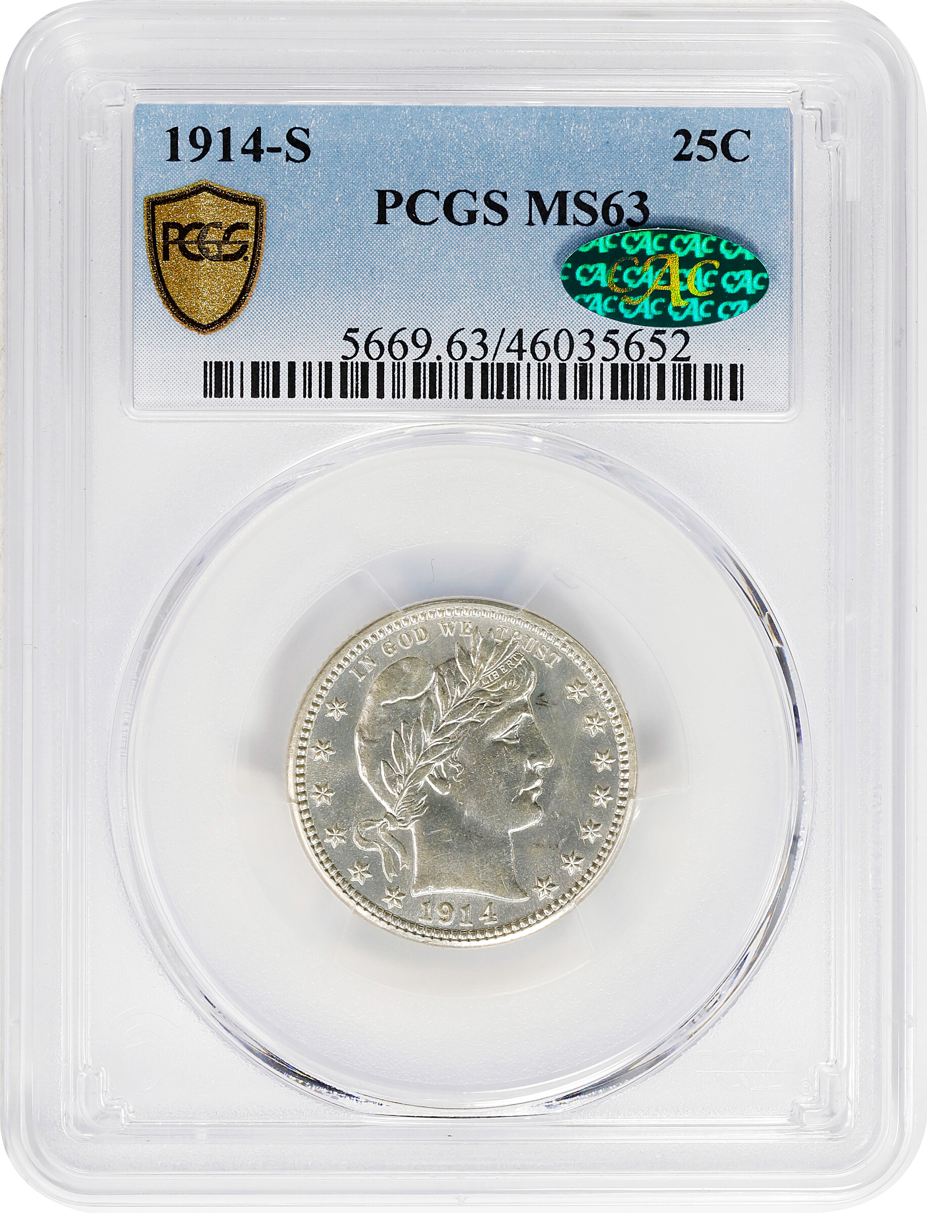 1914-S 25c AU53 thumbnail 19