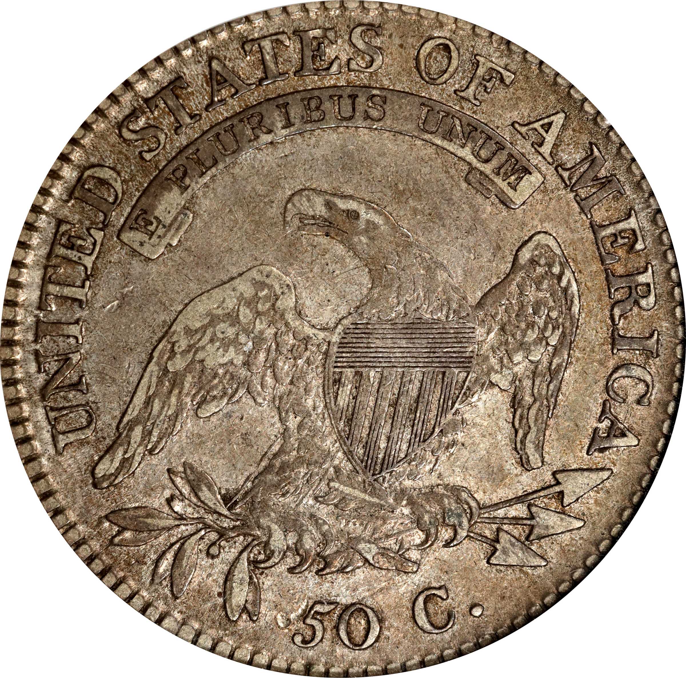 image for: 1817/3 Capped Bust Half Dollar. O-101a. Rarity-1. EF-45 (ANACS). OH.