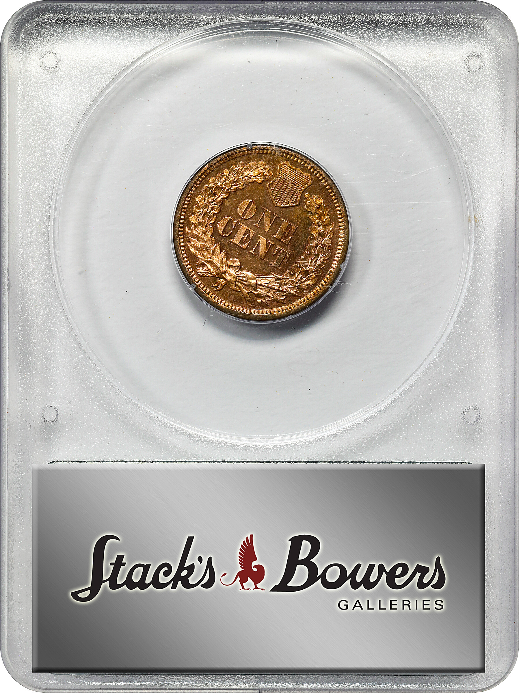 image for: 1866 Indian Cent. Proof-63 RD (PCGS). OGH--First Generation.