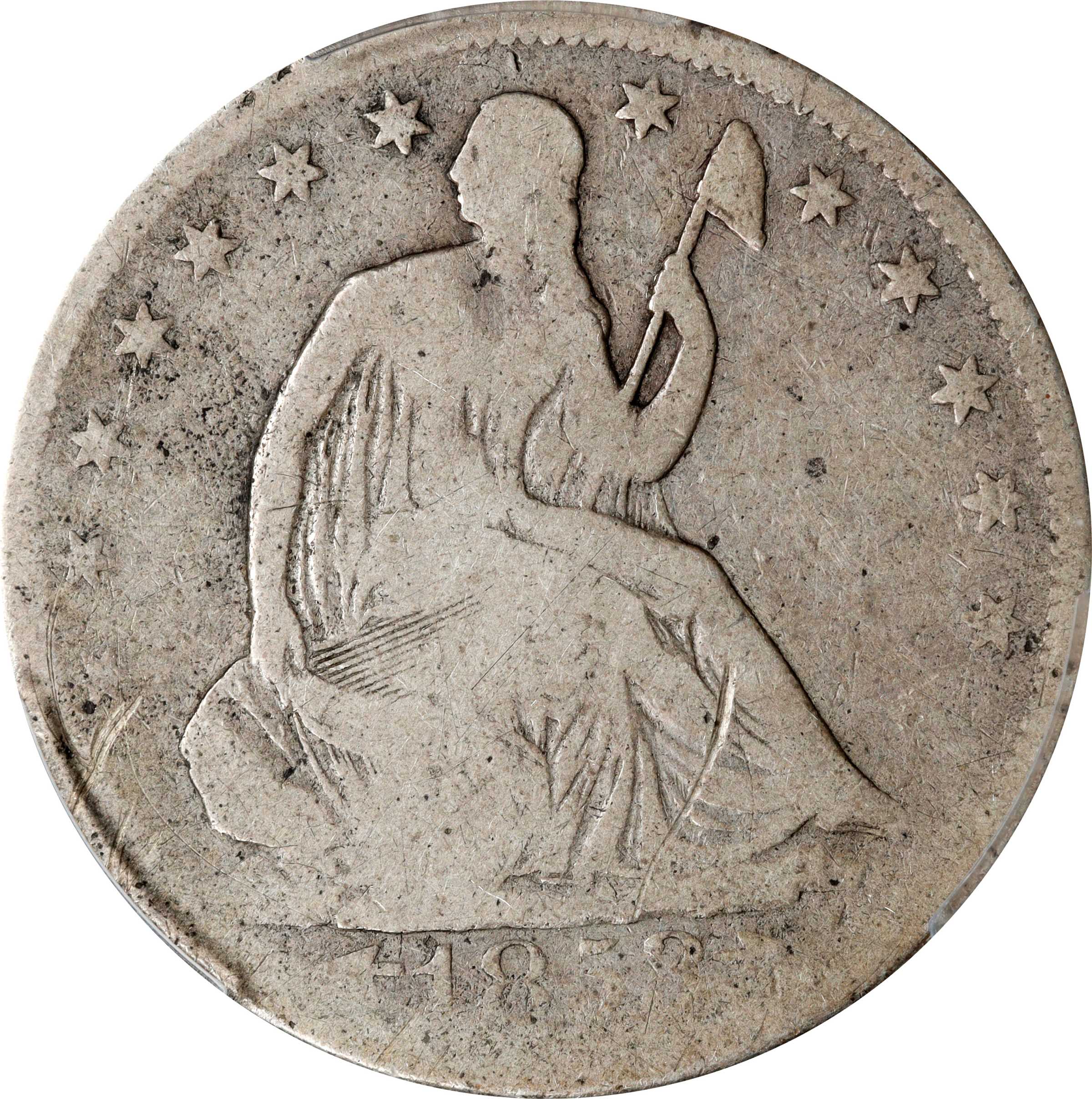 1853 Liberty Seated Half Dollar. Arrows and Rays. WB-101. Fair-2 (PCGS).