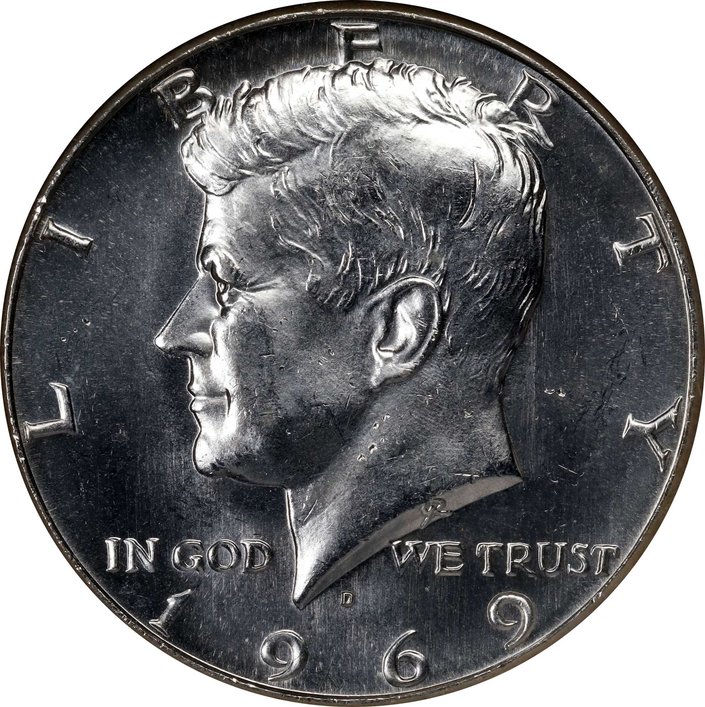 1969 D Half Dollar MS Values | Greysheet
