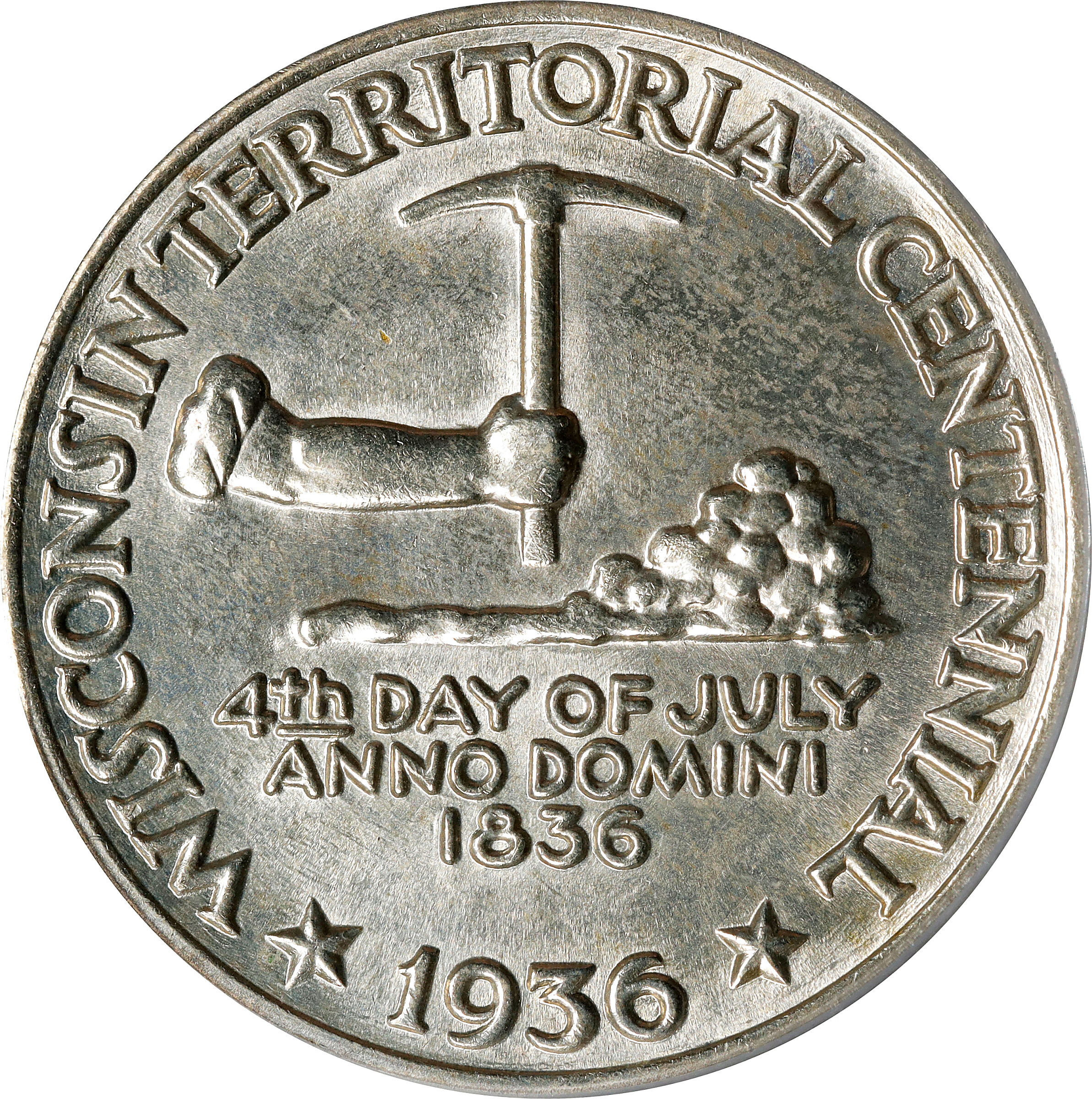 1936 50c Wisconsin VF30 thumbnail 17