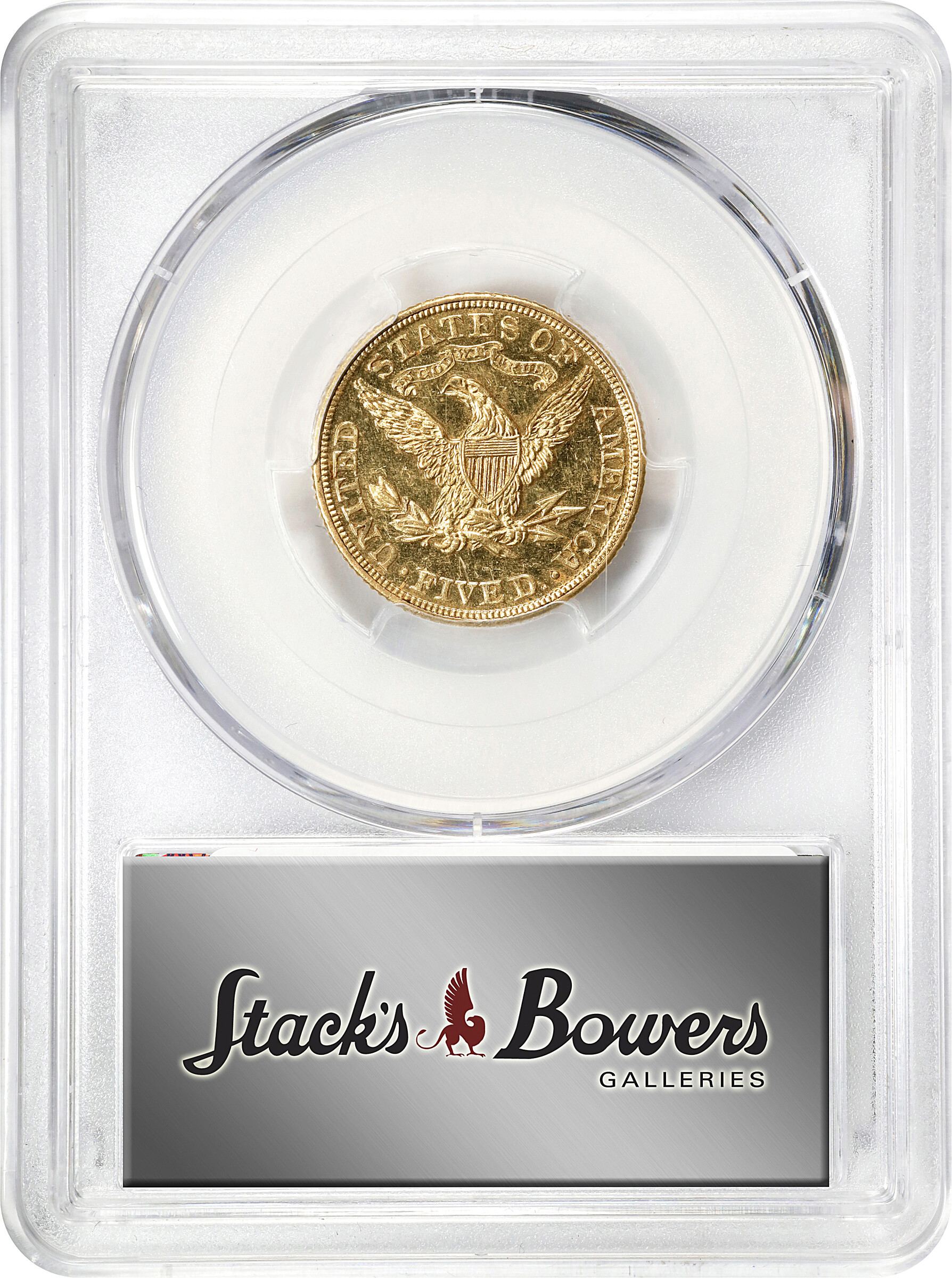 image for: 1905 Liberty Head Half Eagle. JD-1, the only known dies. Rarity-5. Proof-58 (PCGS). CAC.