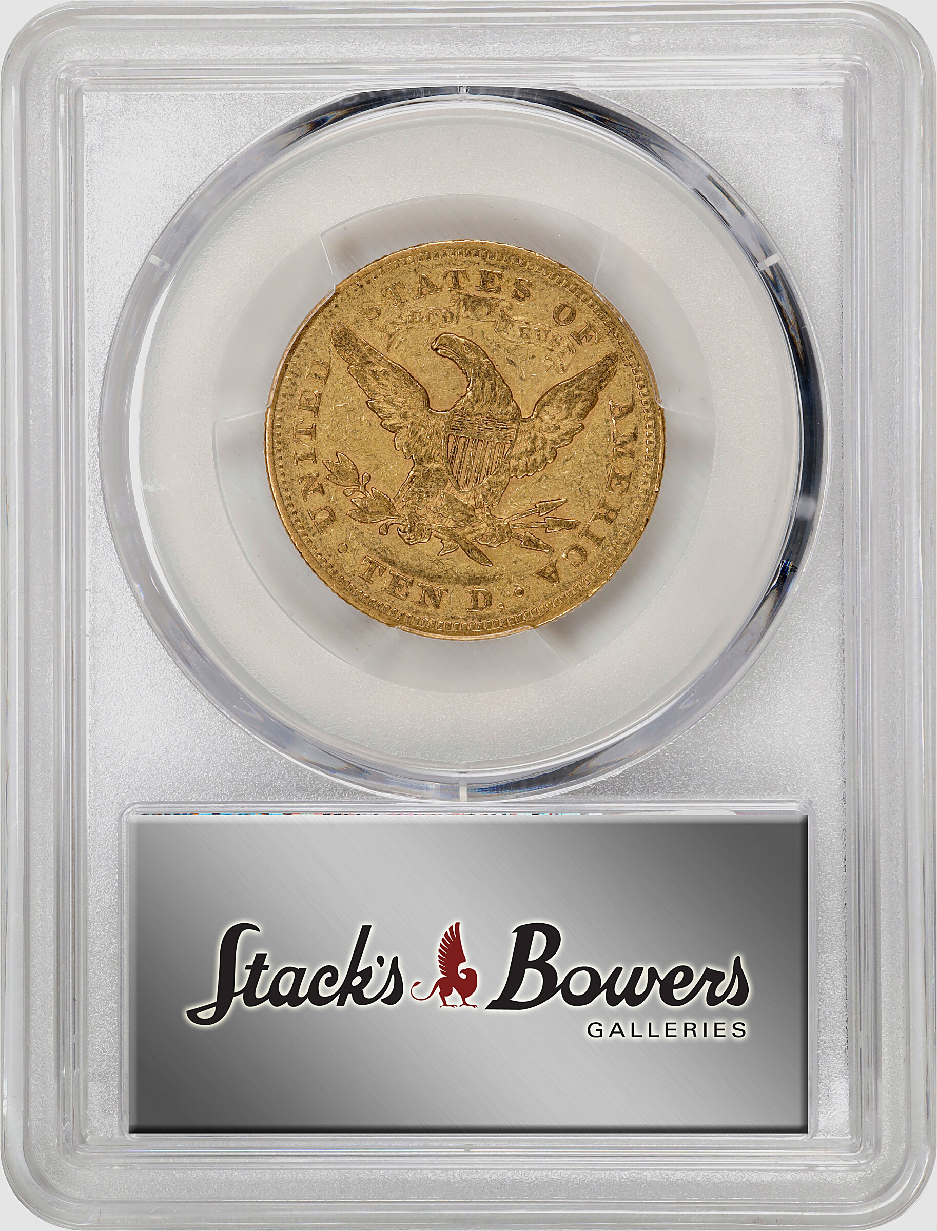 image for: 1869 Liberty Head Eagle. AU-50 (PCGS).