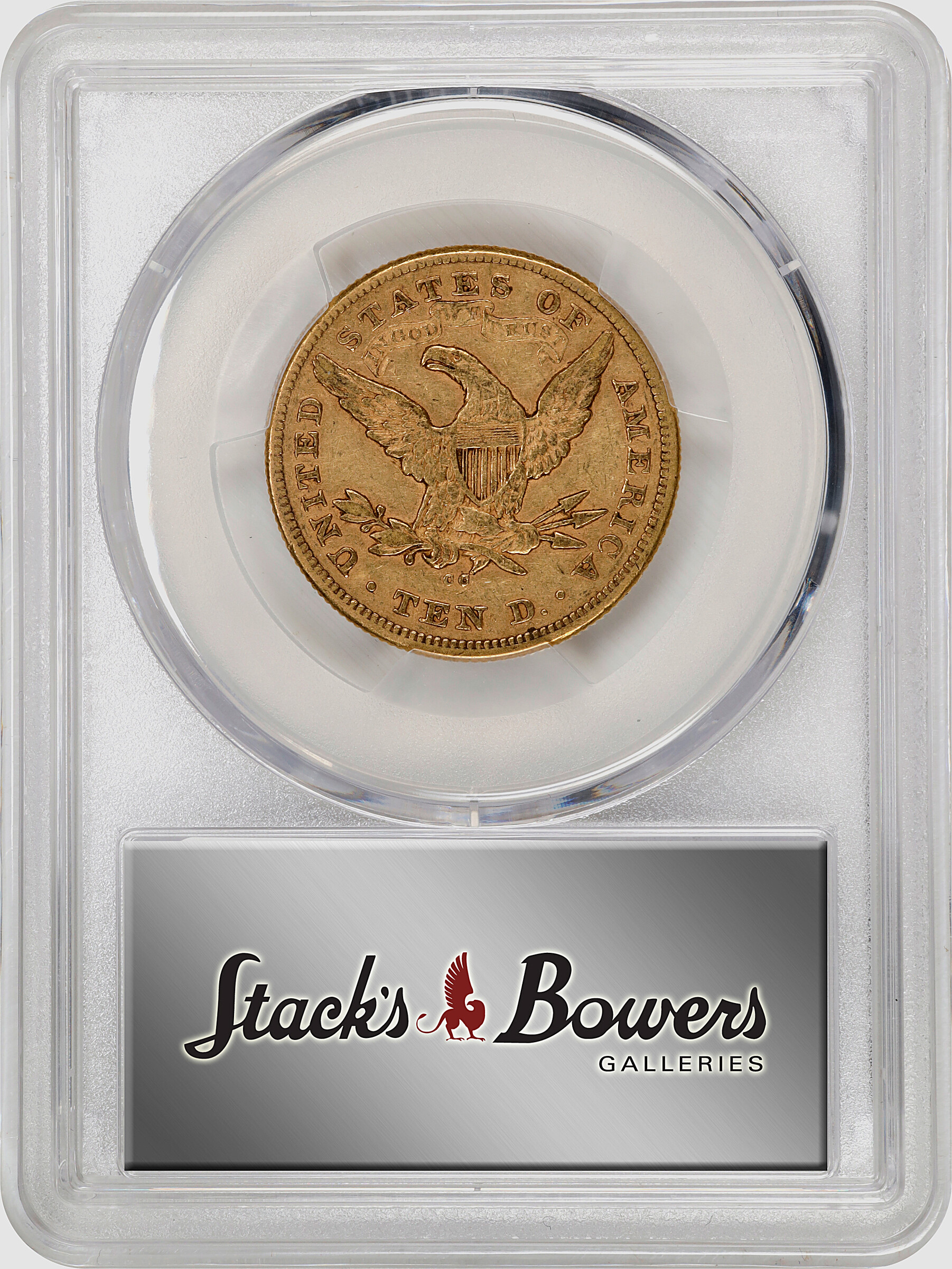 image for: 1877-CC Liberty Head Eagle. Winter 1-A. EF-45 (PCGS).