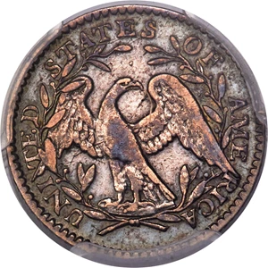 image for: 1794 H10C V-3, LM-3, R.4, VF35 PCGS....