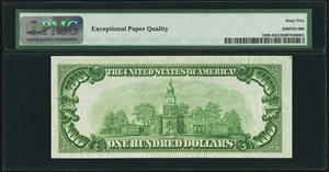 image for: Low Serial Number 286 Fr. 1890-I $100 1929 Federal Reserve Bank Note. PMG Gem Uncirculated 65 EPQ....