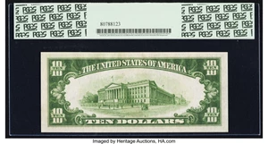 image for: Fr. 2001-L $10 1928A Federal Reserve Note. PCGS Gem New 65PPQ....
