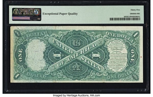 image for: Fr. 26 $1 1875 Legal Tender PMG Choice Very Fine 35 EPQ....