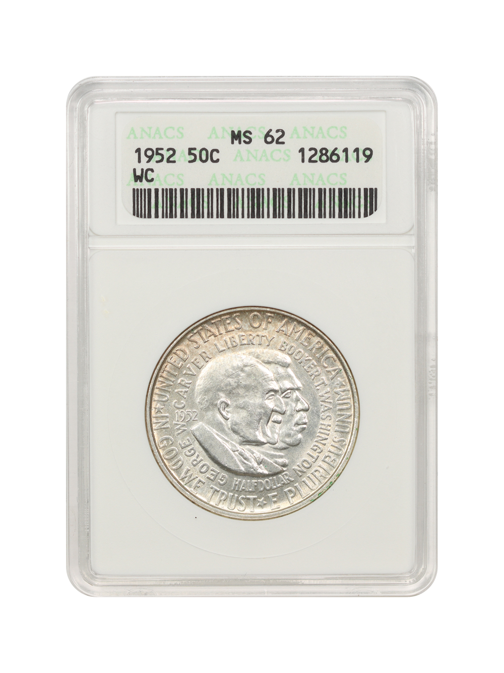 Washington-Carver 50c [Type] AU50 thumbnail 19