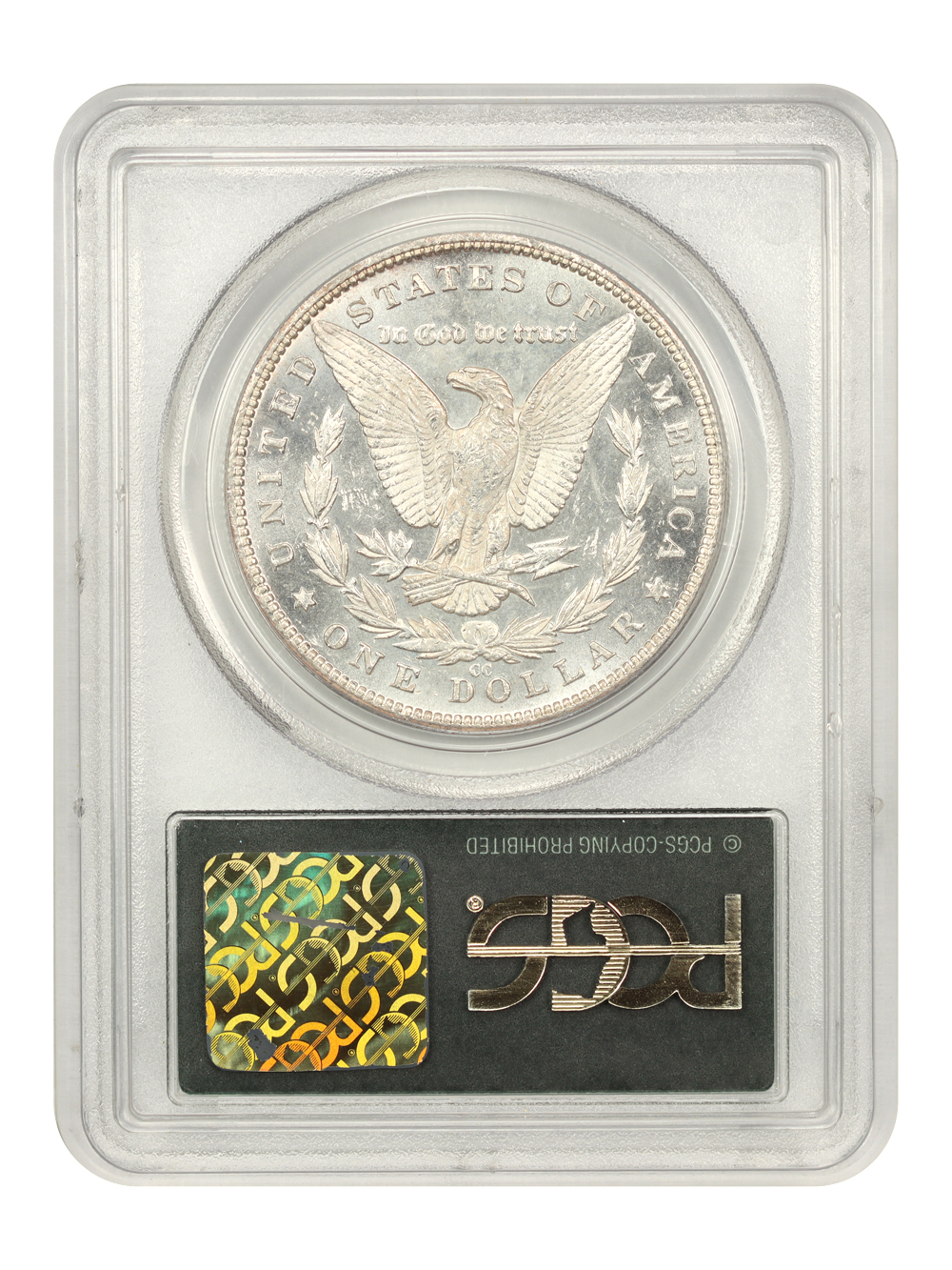 image for: 1893-CC $1 PCGS MS62 PL (OGH)
