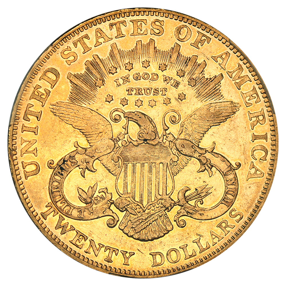 image for: 1902 $20 PCGS Proof 53